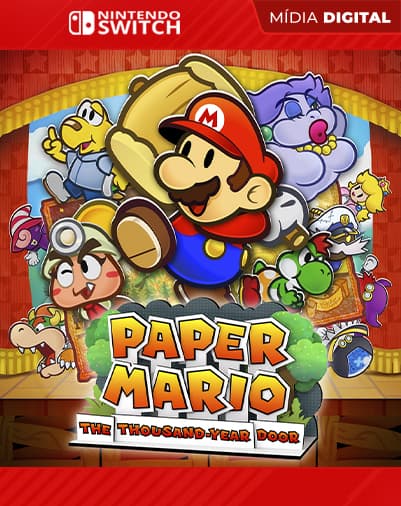 Paper Mario: The Thousand-Year Door – Nintendo Switch – Mídia Digital